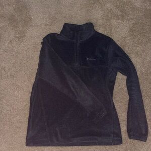 Columbia Charcoal Quarter-Zip Fleece